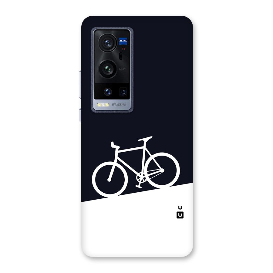 Bicycle Minimal Art Back Case for Vivo X60 Pro Plus