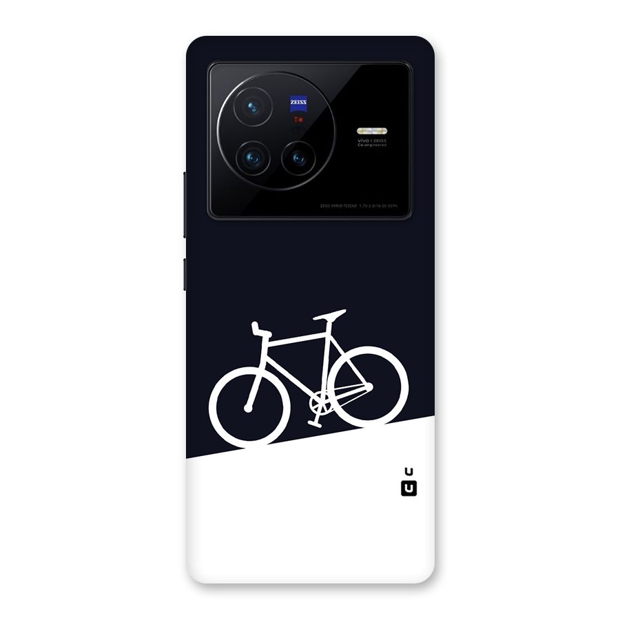 Bicycle Minimal Art Back Case for Vivo X80
