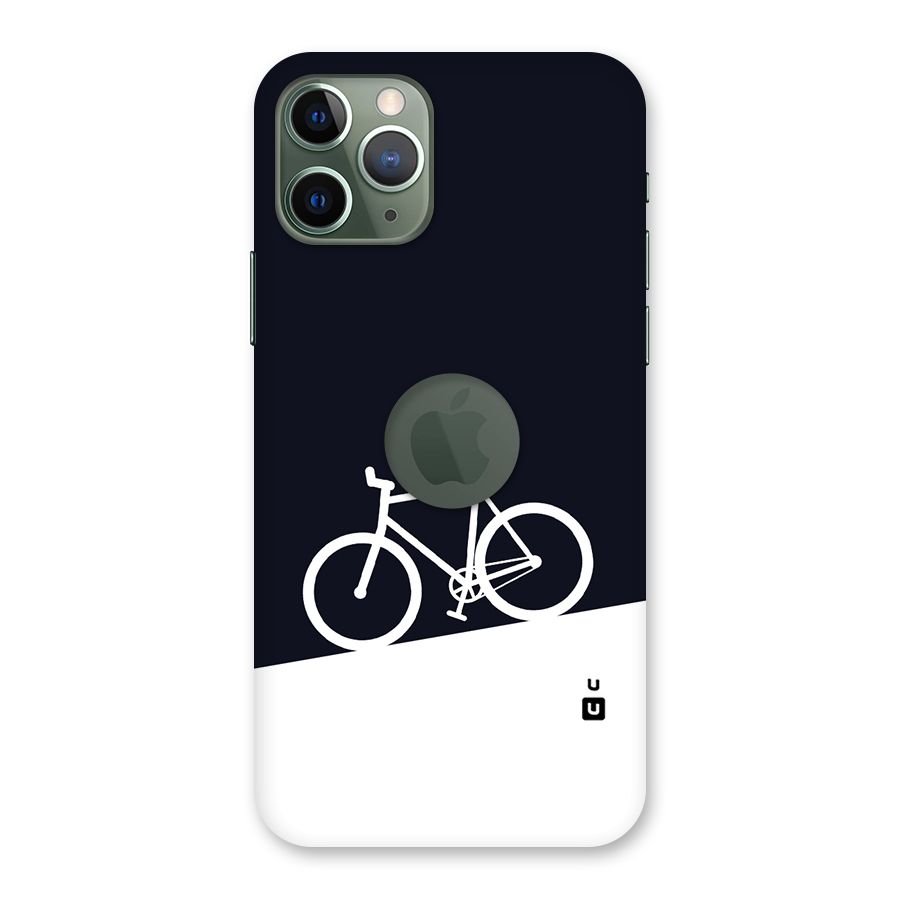 Bicycle Minimal Art Back Case for iPhone 11 Pro Logo  Cut