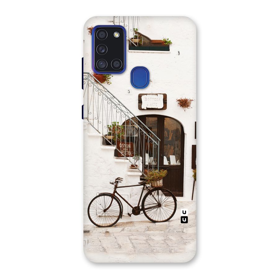 Bicycle Wall Back Case for Galaxy A21s