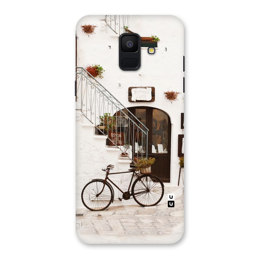 Bicycle Wall Back Case for Galaxy A6 (2018)
