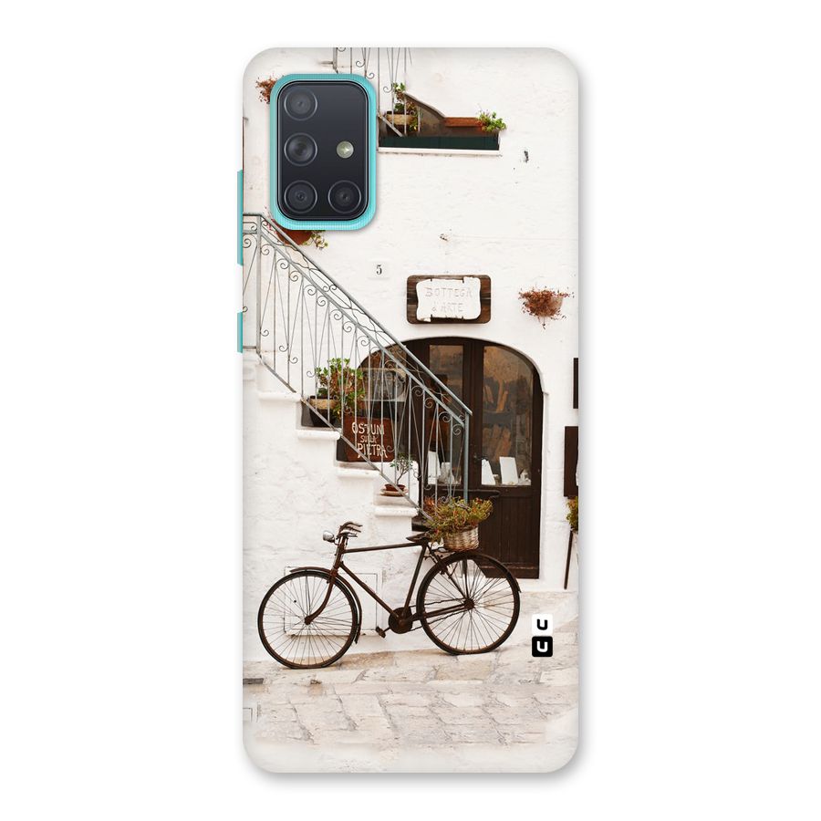 Bicycle Wall Back Case for Galaxy A71