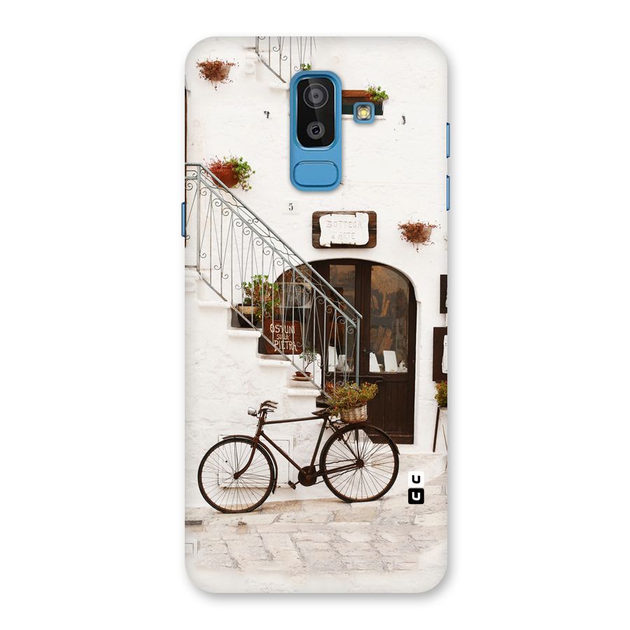 Bicycle Wall Back Case for Galaxy J8