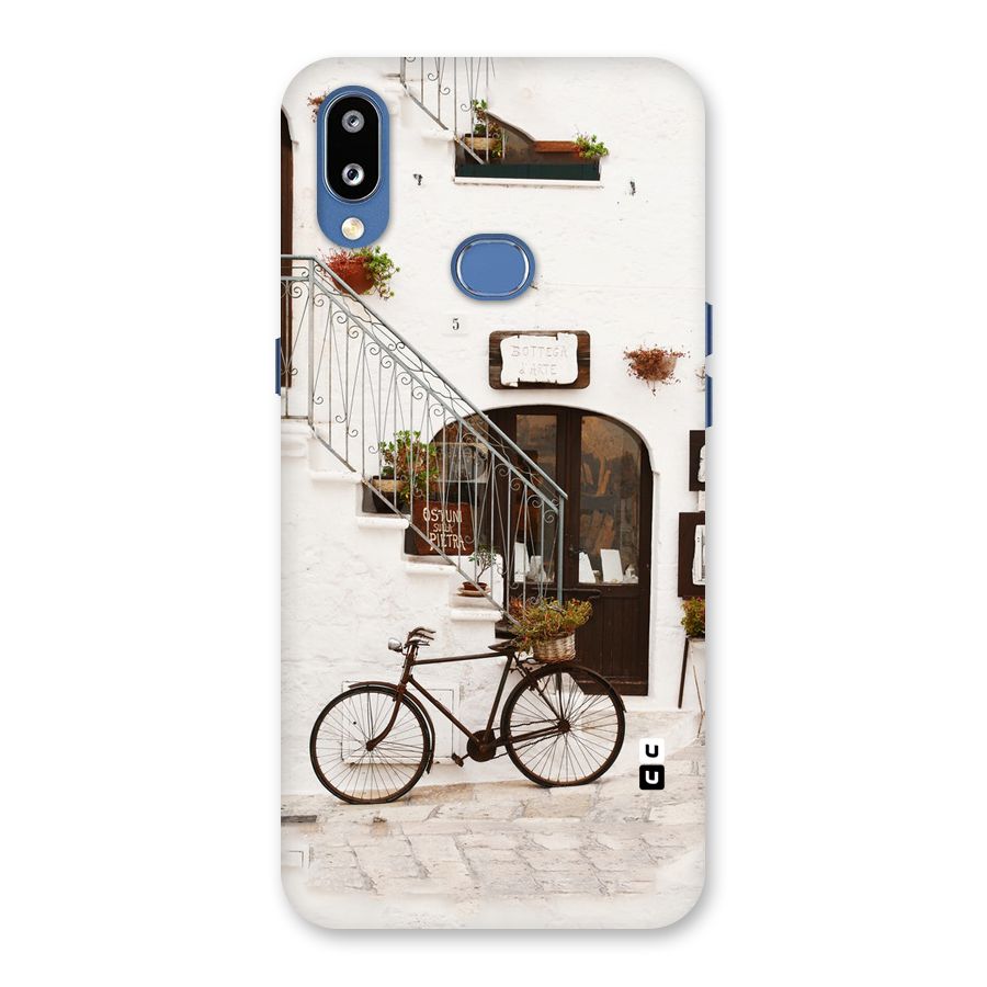 Bicycle Wall Back Case for Galaxy M01s