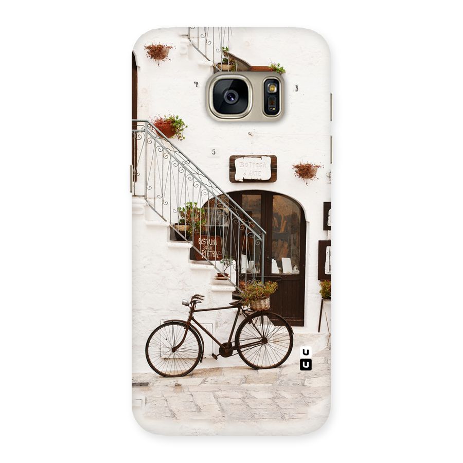Bicycle Wall Back Case for Galaxy S7
