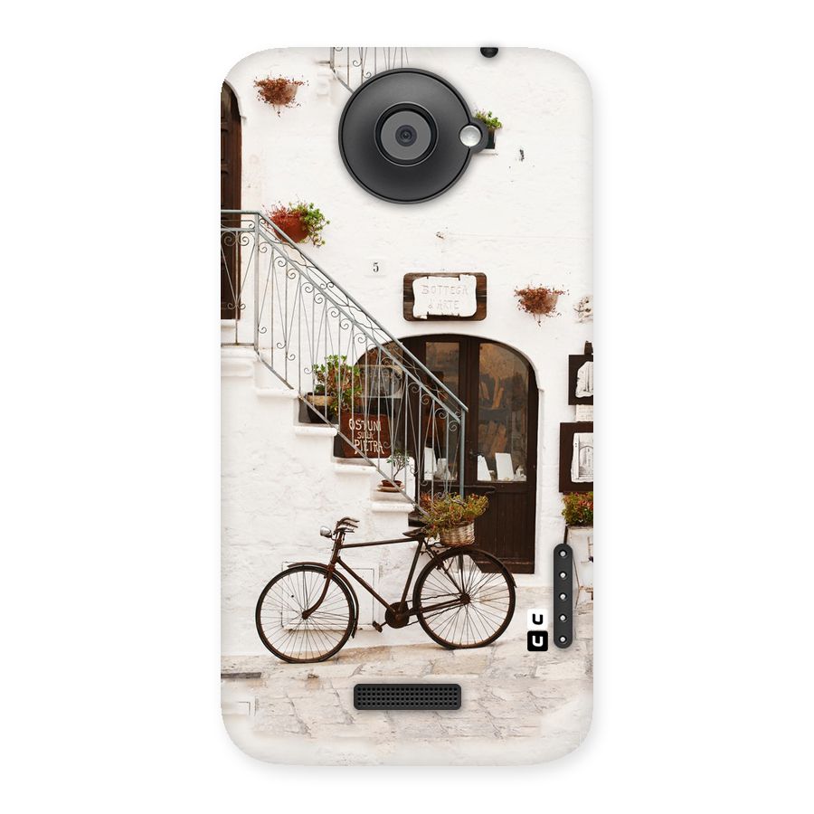 Bicycle Wall Back Case for HTC One X