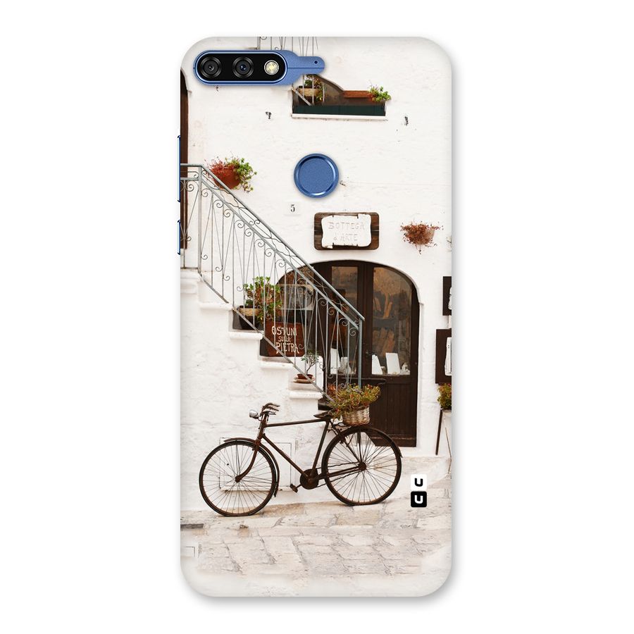 Bicycle Wall Back Case for Honor 7C