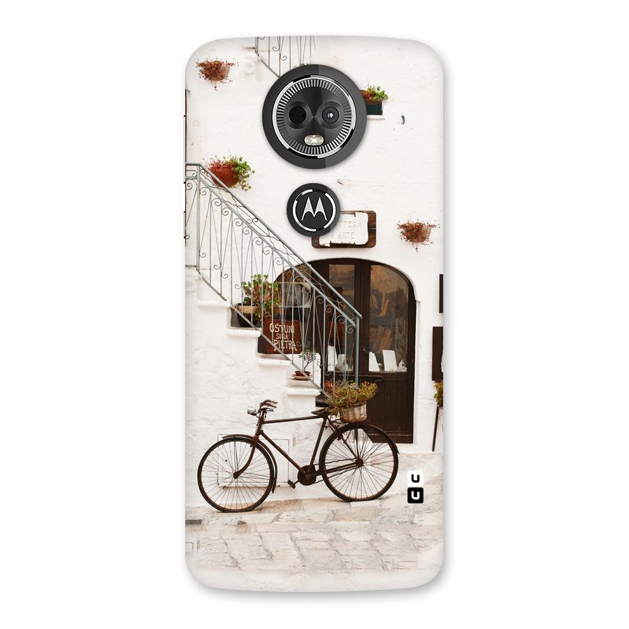 Bicycle Wall Back Case for Moto E5 Plus