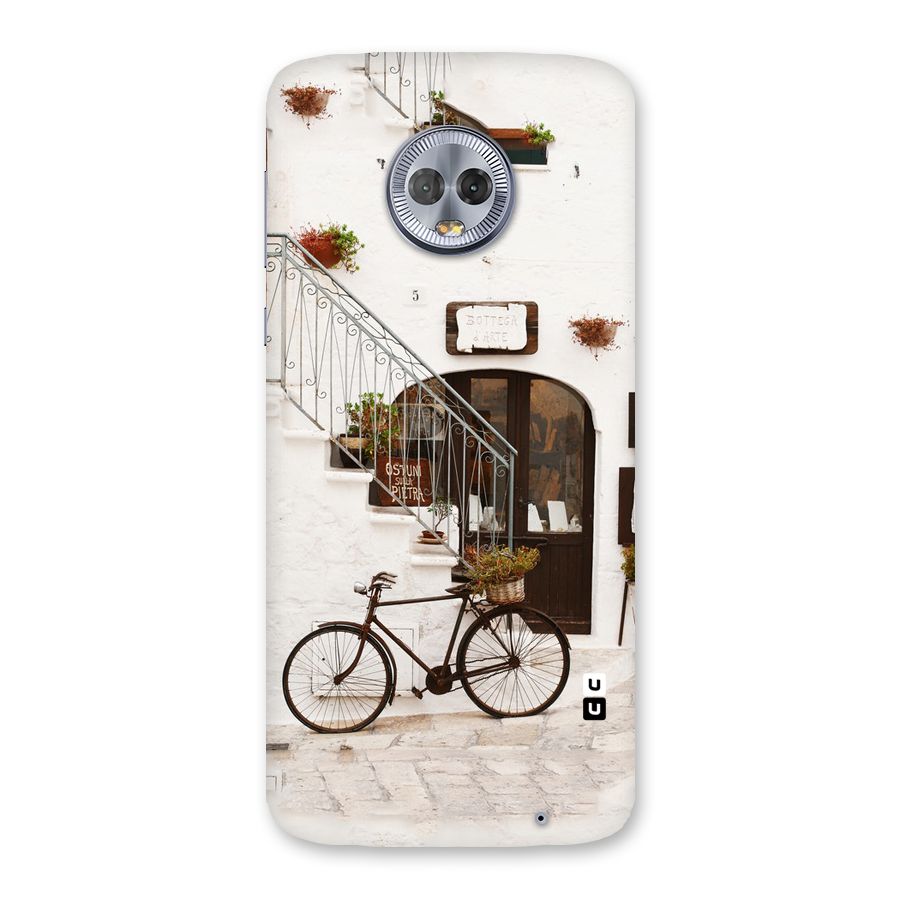 Bicycle Wall Back Case for Moto G6 Plus