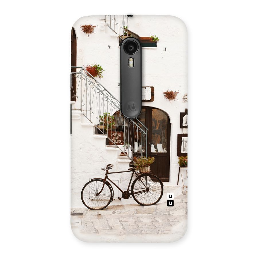 Bicycle Wall Back Case for Moto G Turbo