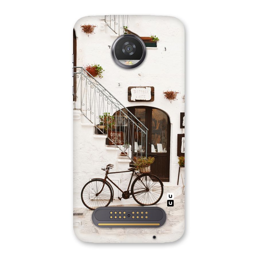 Bicycle Wall Back Case for Moto Z2 Play