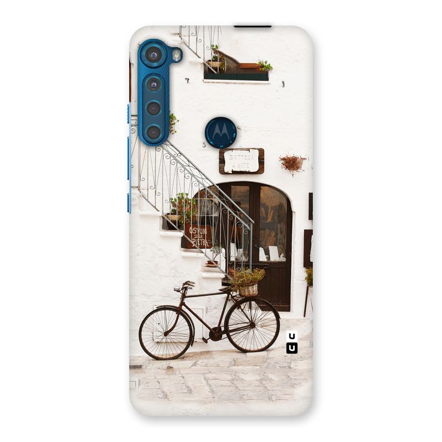 Bicycle Wall Back Case for Motorola One Fusion Plus
