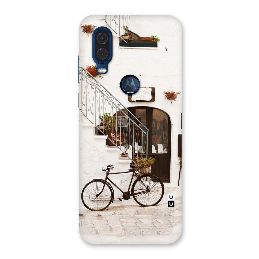 Bicycle Wall Back Case for Motorola One Vision