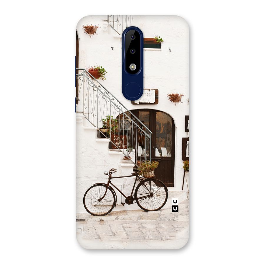 Bicycle Wall Back Case for Nokia 5.1 Plus