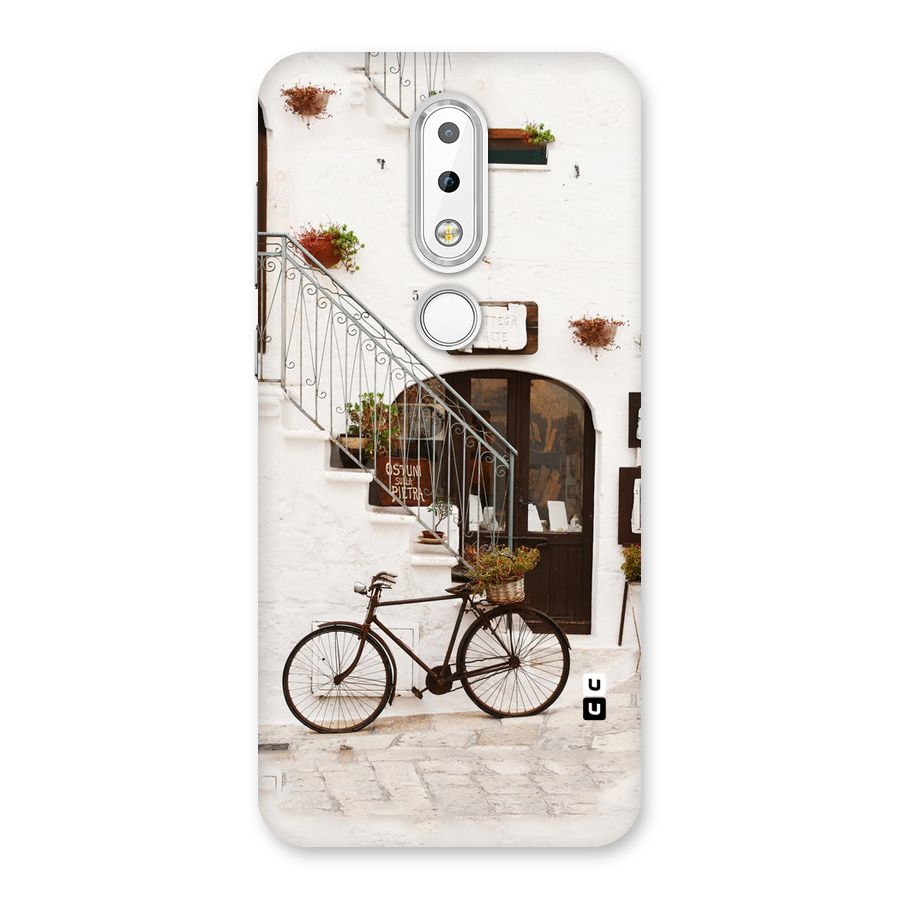 Bicycle Wall Back Case for Nokia 6.1 Plus