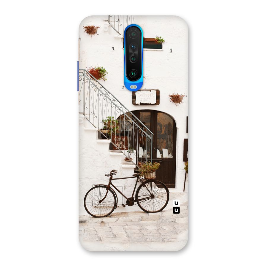 Bicycle Wall Back Case for Poco X2