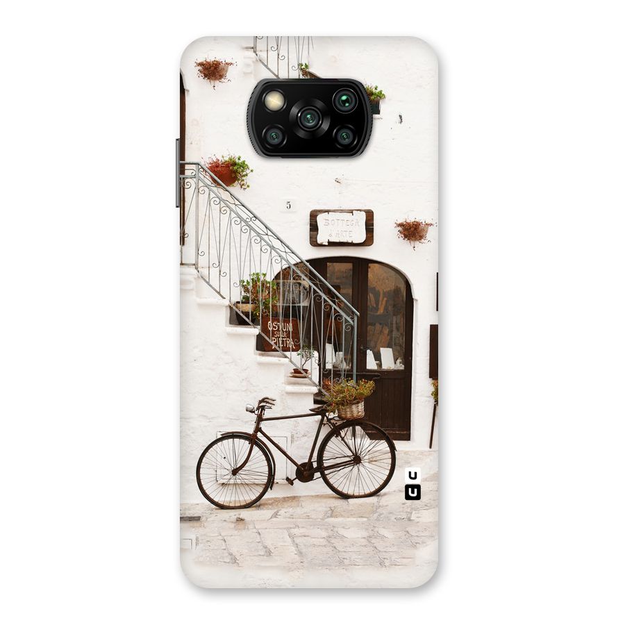 Bicycle Wall Back Case for Poco X3