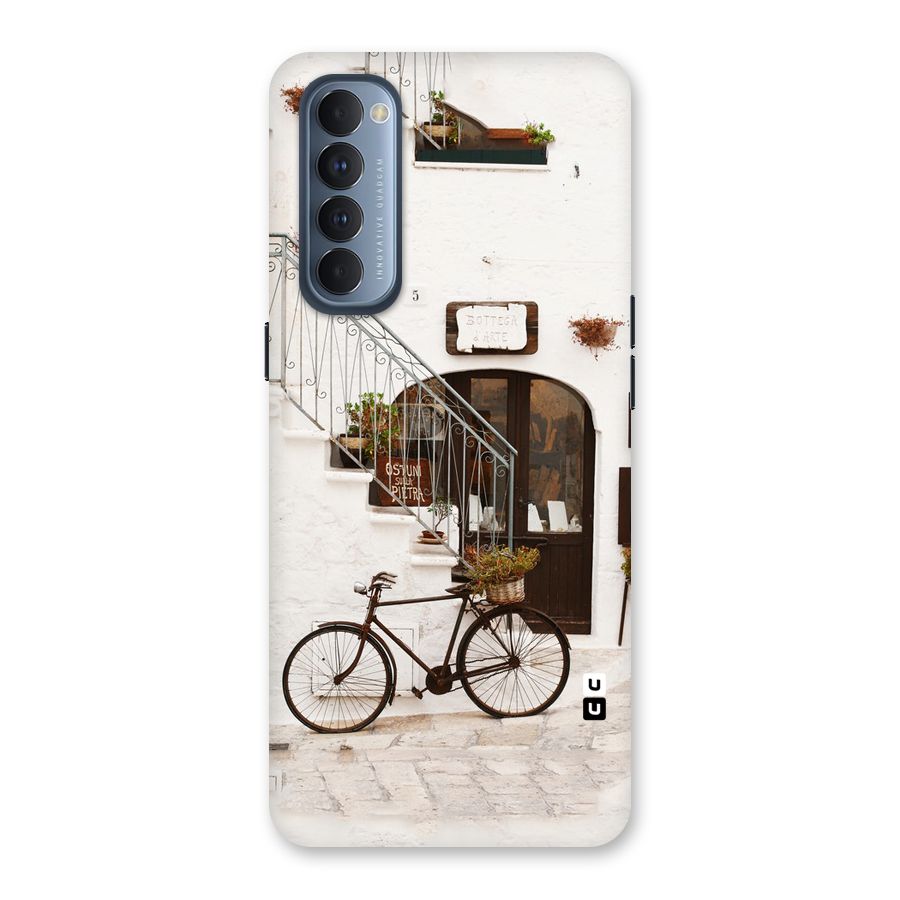 Bicycle Wall Back Case for Reno4 Pro