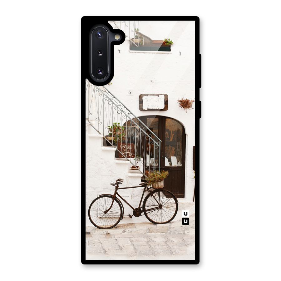 Bicycle Wall Glass Back Case for Galaxy Note 10