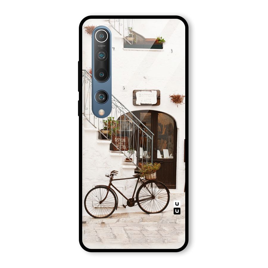Bicycle Wall Glass Back Case for Mi 10