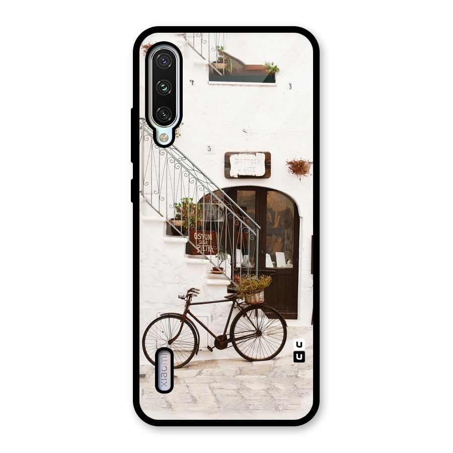 Bicycle Wall Glass Back Case for Mi A3