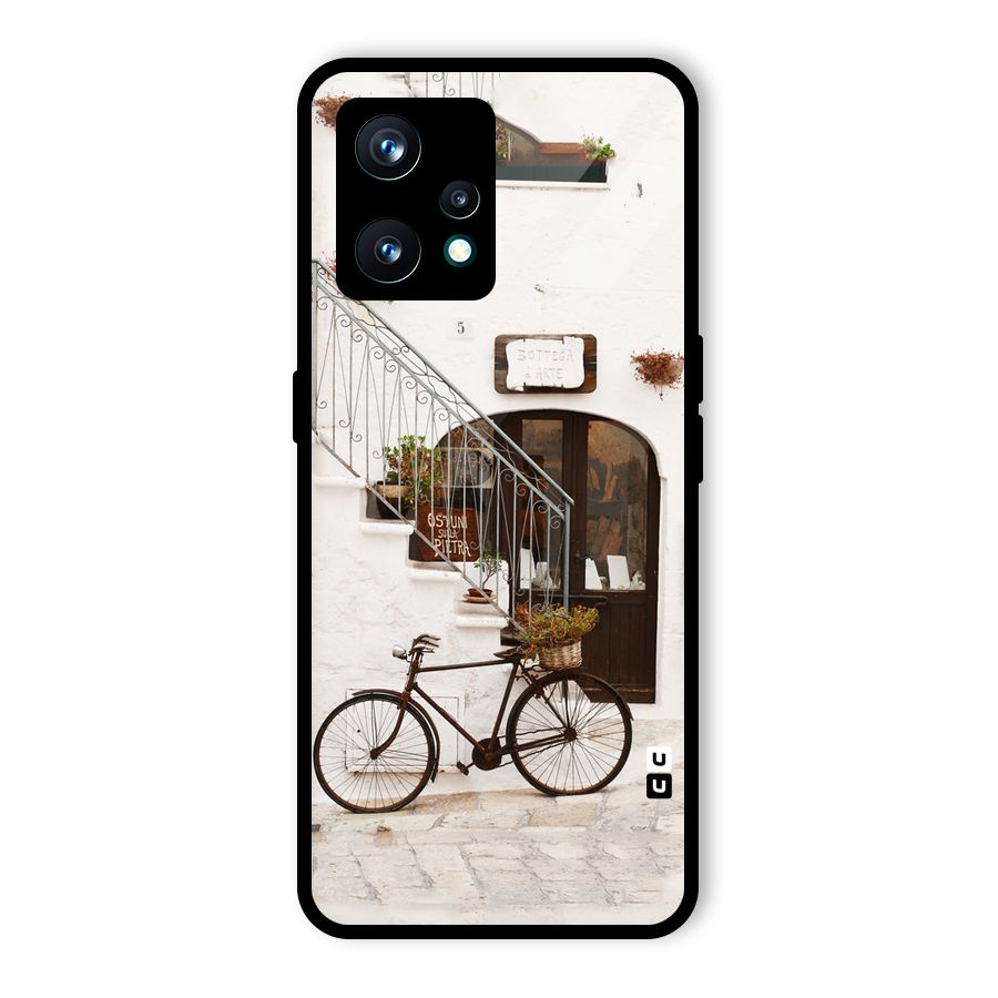 Bicycle Wall Glass Back Case for Realme 9 Pro Plus 5G
