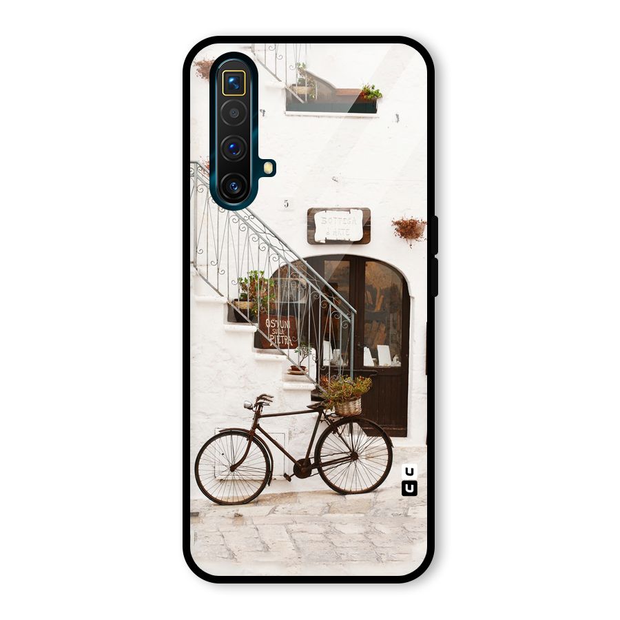 Bicycle Wall Glass Back Case for Realme X3 SuperZoom