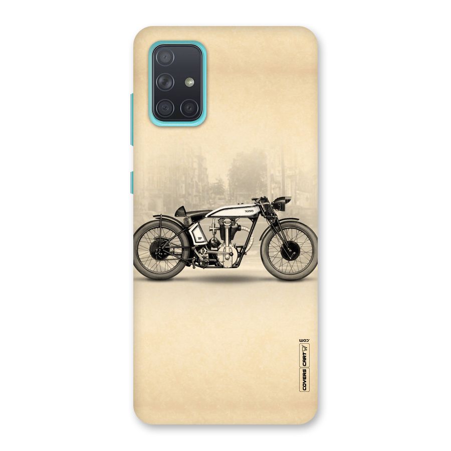 Bike Ride Back Case for Galaxy A71