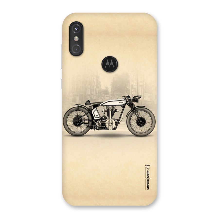 Bike Ride Back Case for Motorola One Power