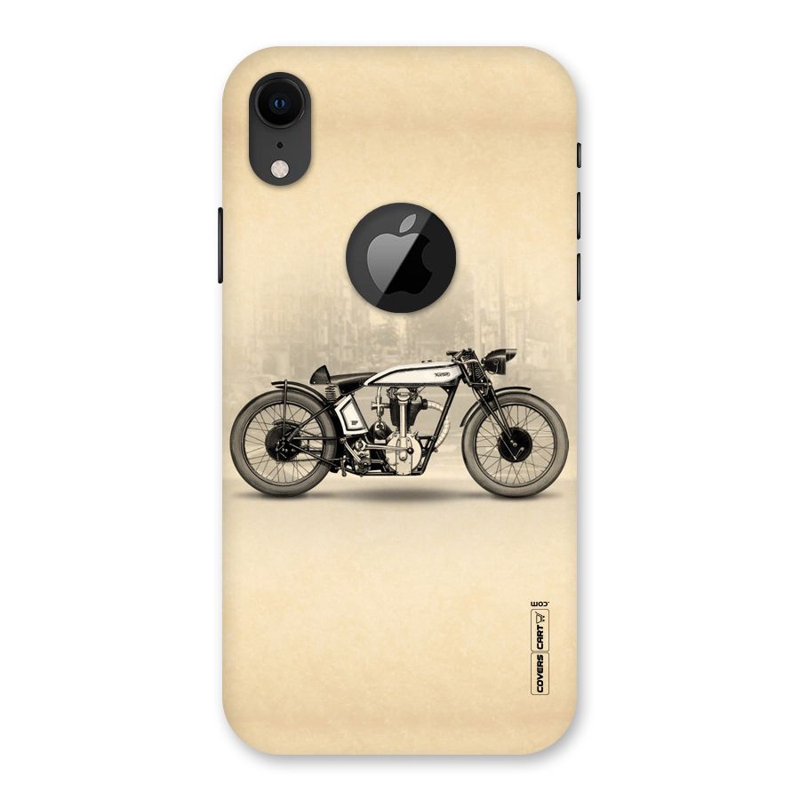 Bike Ride Back Case for iPhone XR Logo Cut