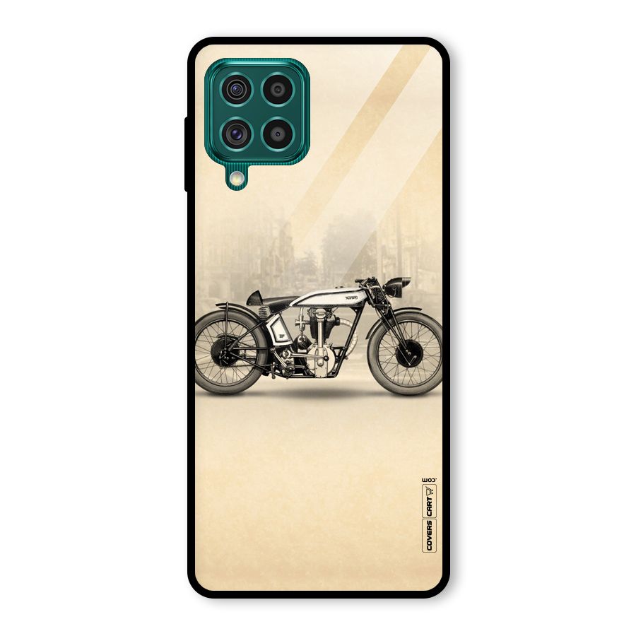 Bike Ride Glass Back Case for Galaxy F62