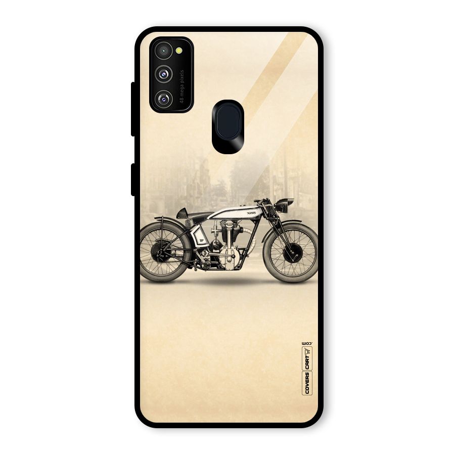 Bike Ride Glass Back Case for Galaxy M30s