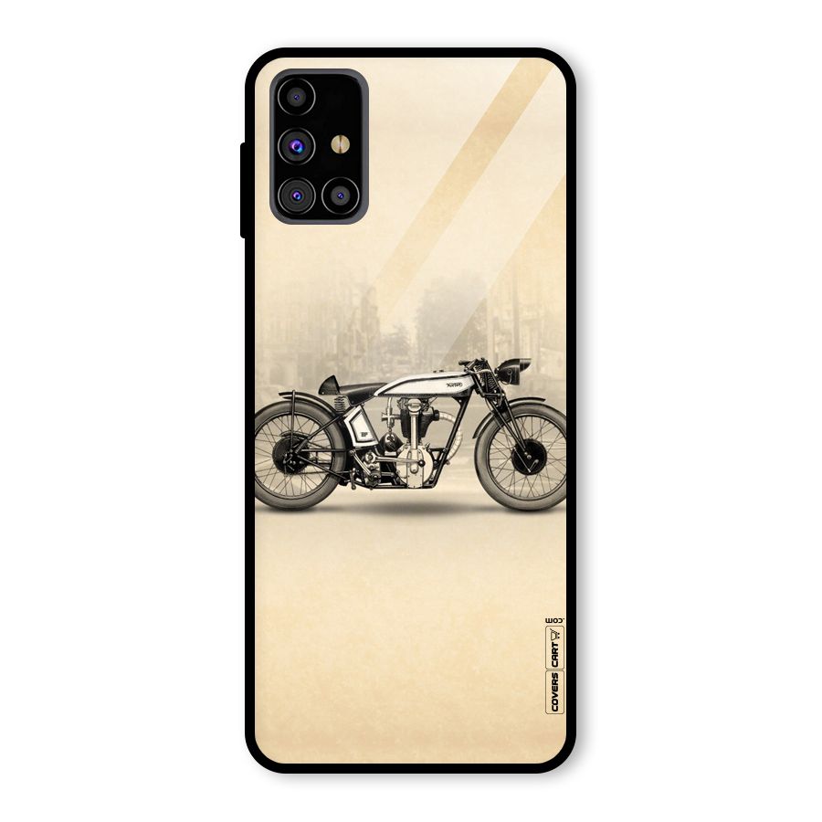 Bike Ride Glass Back Case for Galaxy M31s