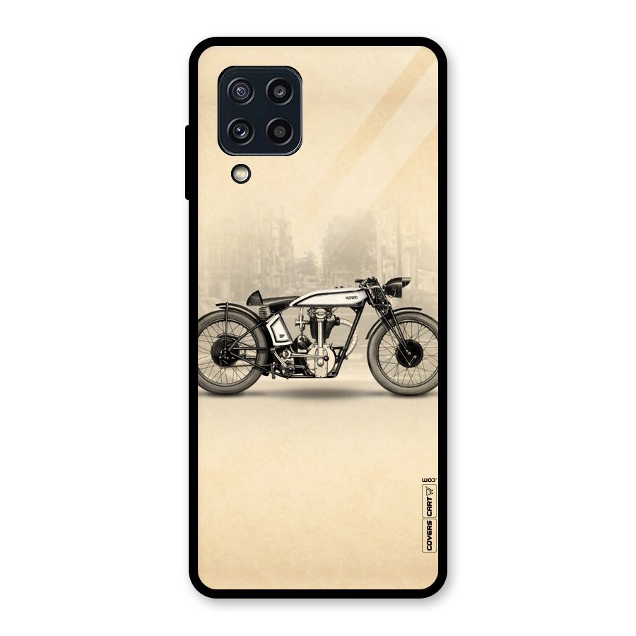 Bike Ride Glass Back Case for Galaxy M32