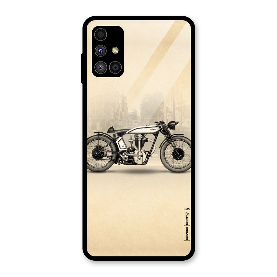 Bike Ride Glass Back Case for Galaxy M51