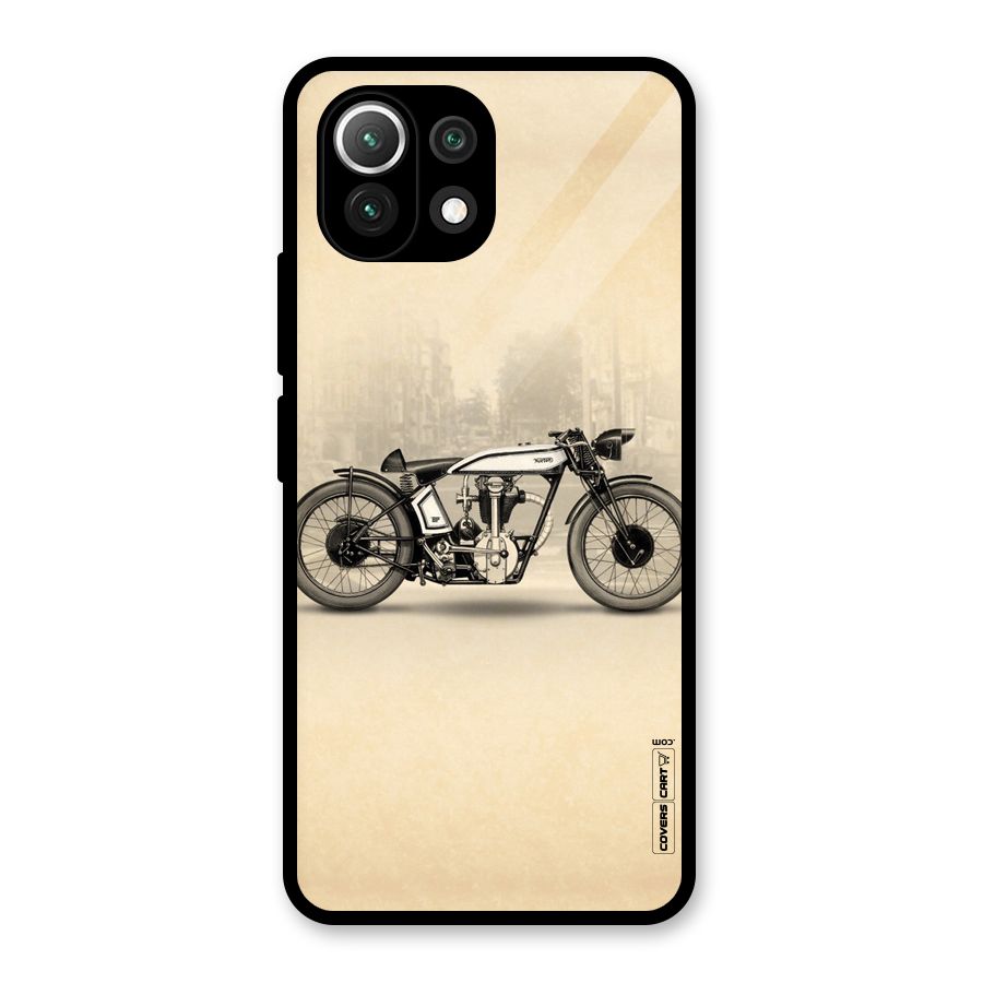 Bike Ride Glass Back Case for Mi 11 Lite NE 5G