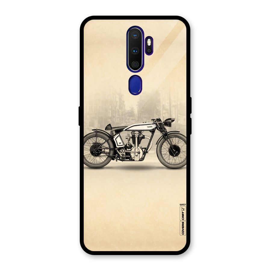Bike Ride Glass Back Case for Oppo A9 (2020)