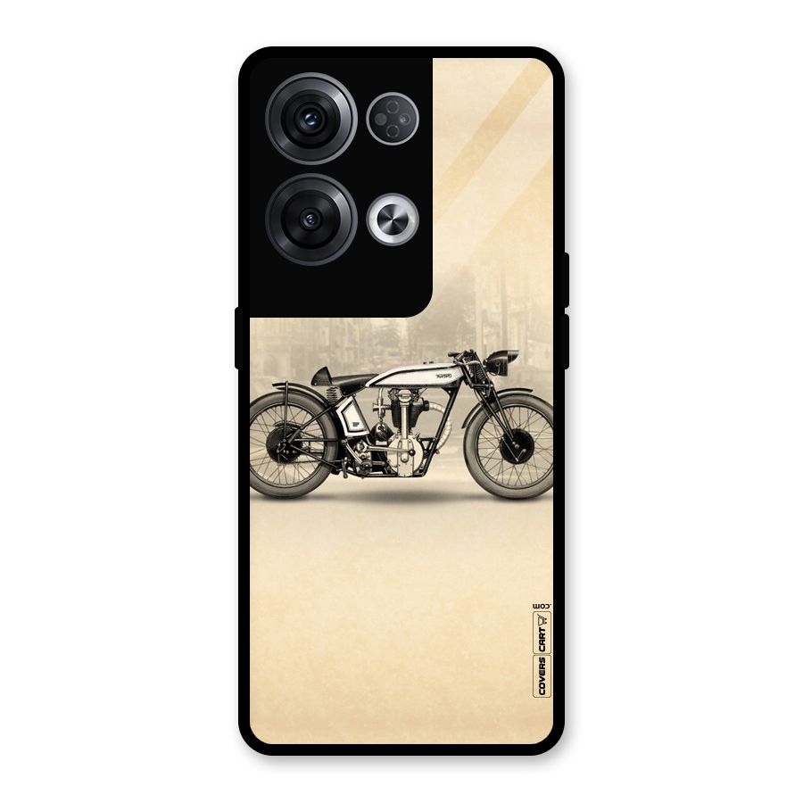 Bike Ride Glass Back Case for Oppo Reno8 Pro 5G