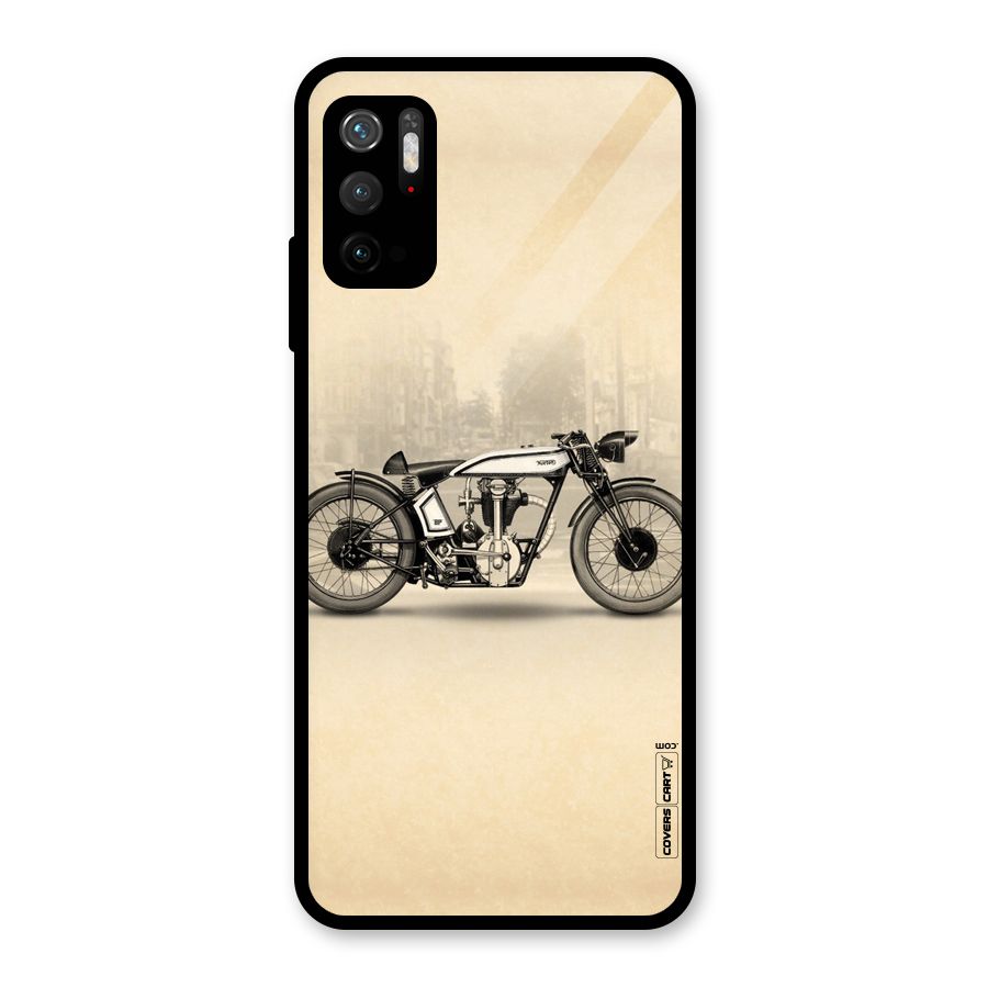 Bike Ride Glass Back Case for Poco M3 Pro 5G