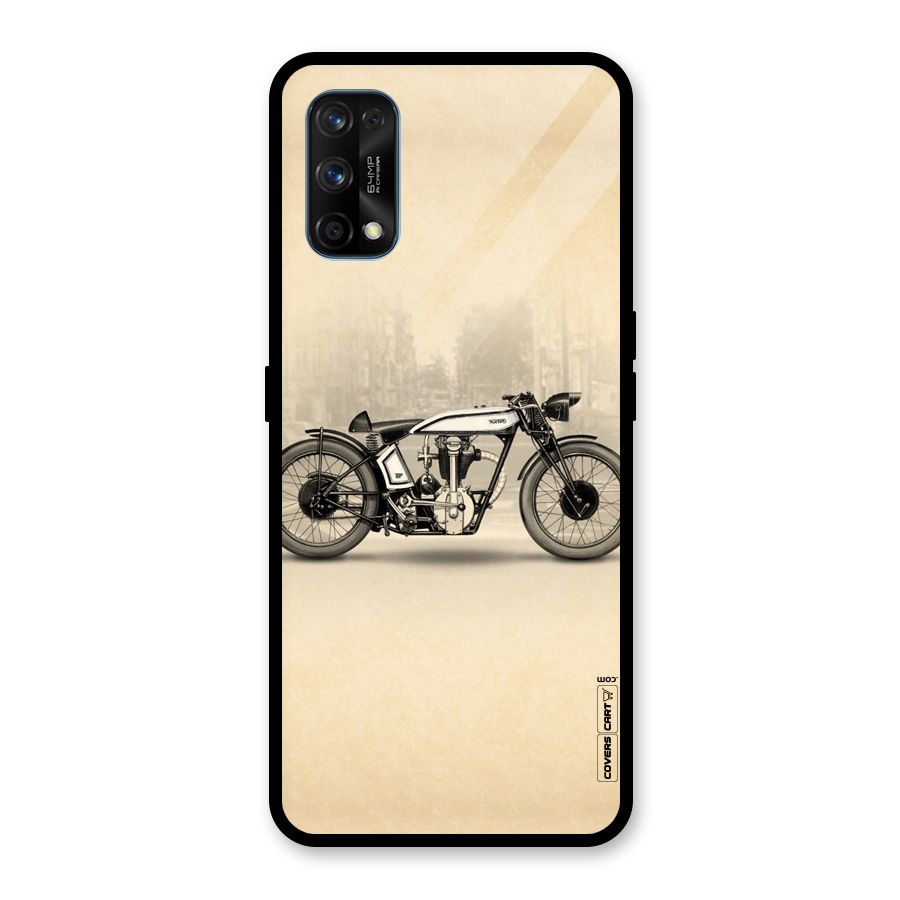 Bike Ride Glass Back Case for Realme 7 Pro