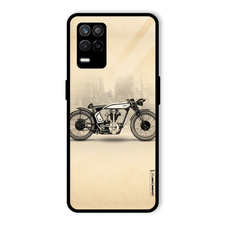 Bike Ride Glass Back Case for Realme 8 5G