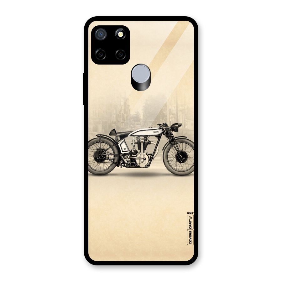 Bike Ride Glass Back Case for Realme Narzo 20
