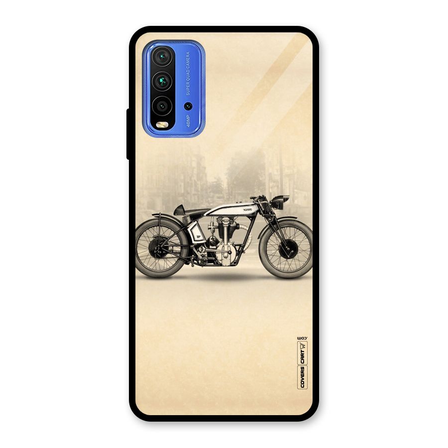 Bike Ride Glass Back Case for Redmi 9 Power