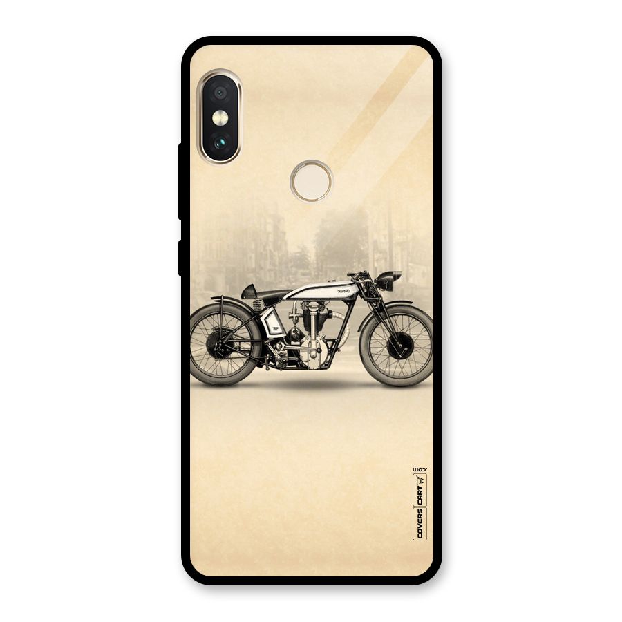 Bike Ride Glass Back Case for Redmi Note 5 Pro