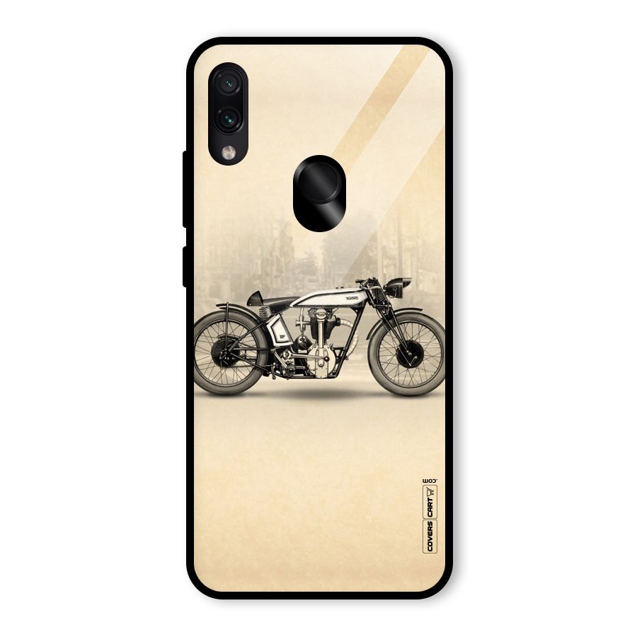 Bike Ride Glass Back Case for Redmi Note 7 Pro