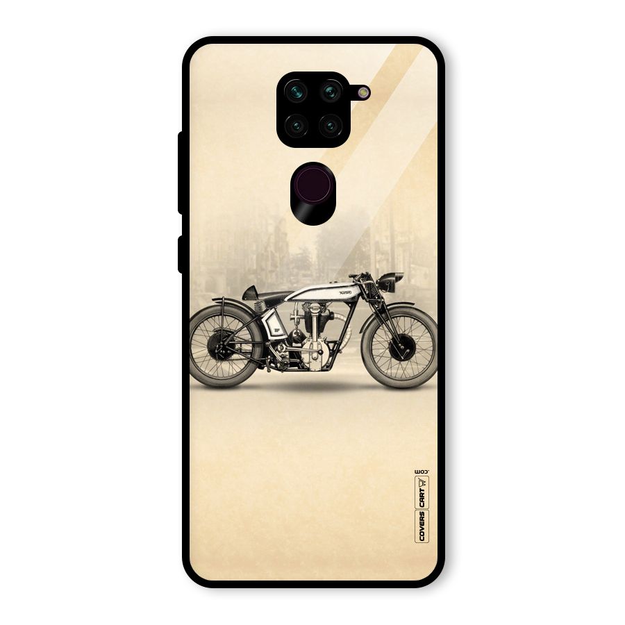 Bike Ride Glass Back Case for Redmi Note 9