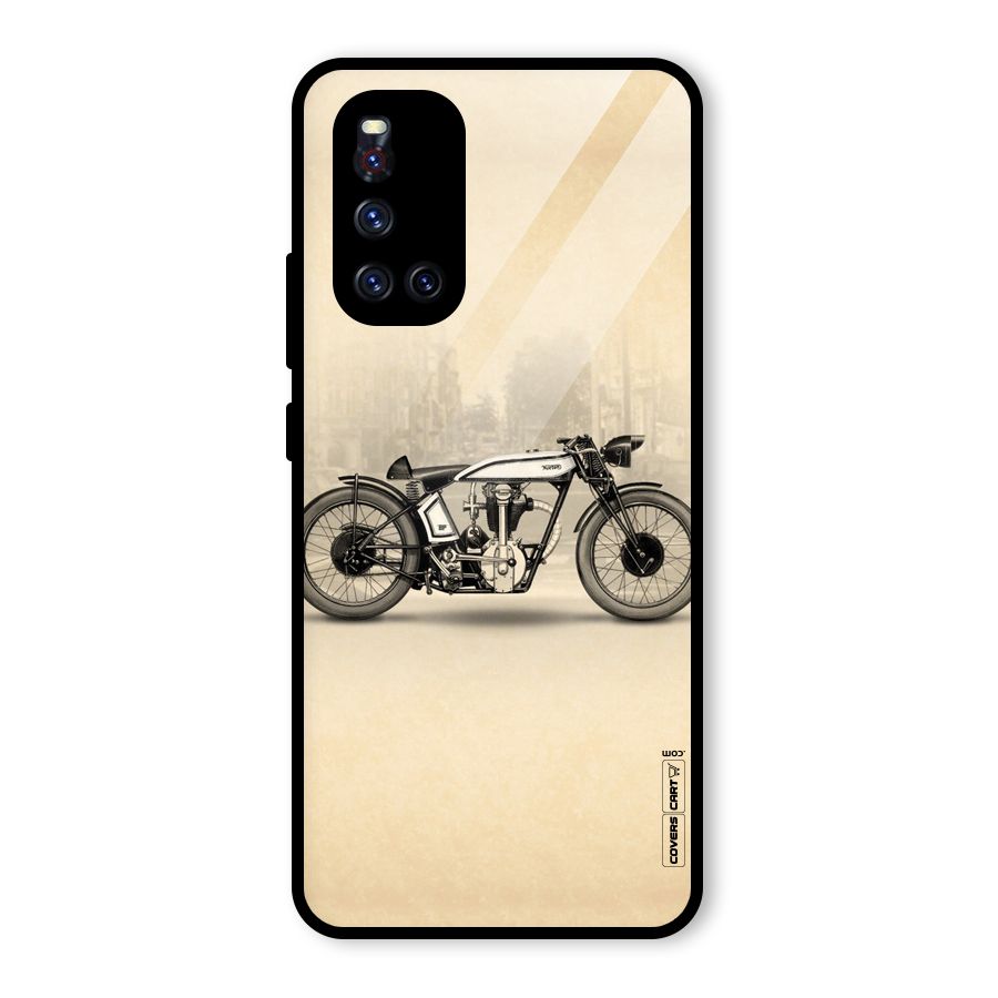 Bike Ride Glass Back Case for Vivo V19