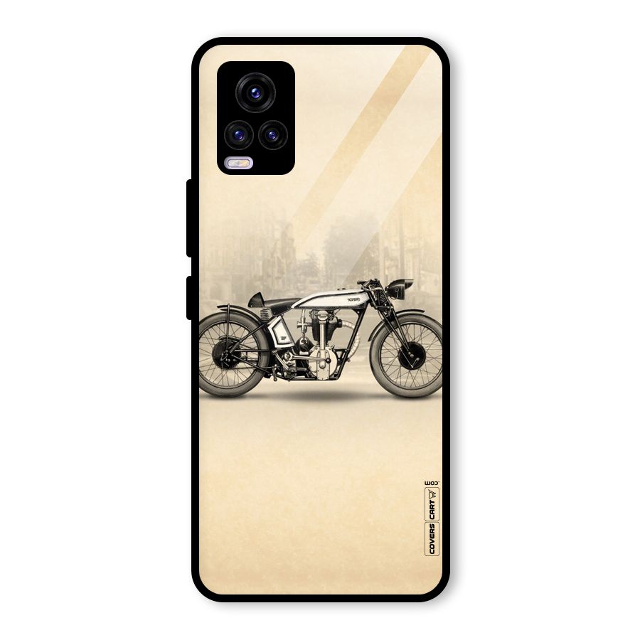 Bike Ride Glass Back Case for Vivo V20