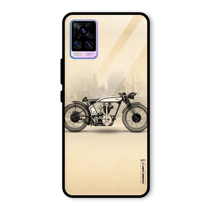 Bike Ride Glass Back Case for Vivo V20 Pro