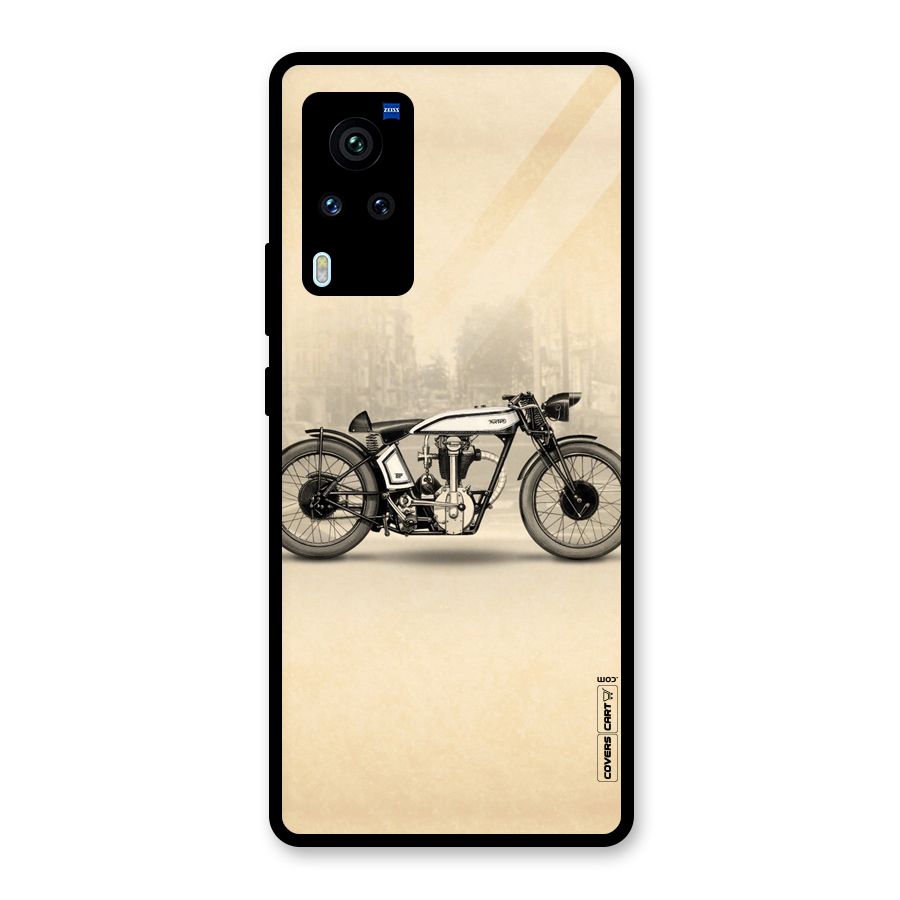 Bike Ride Glass Back Case for Vivo X60 Pro